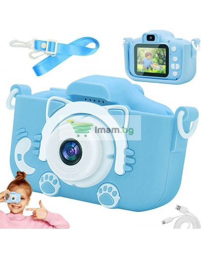 Дигитален детски фотоапарат камера Cute Kitty